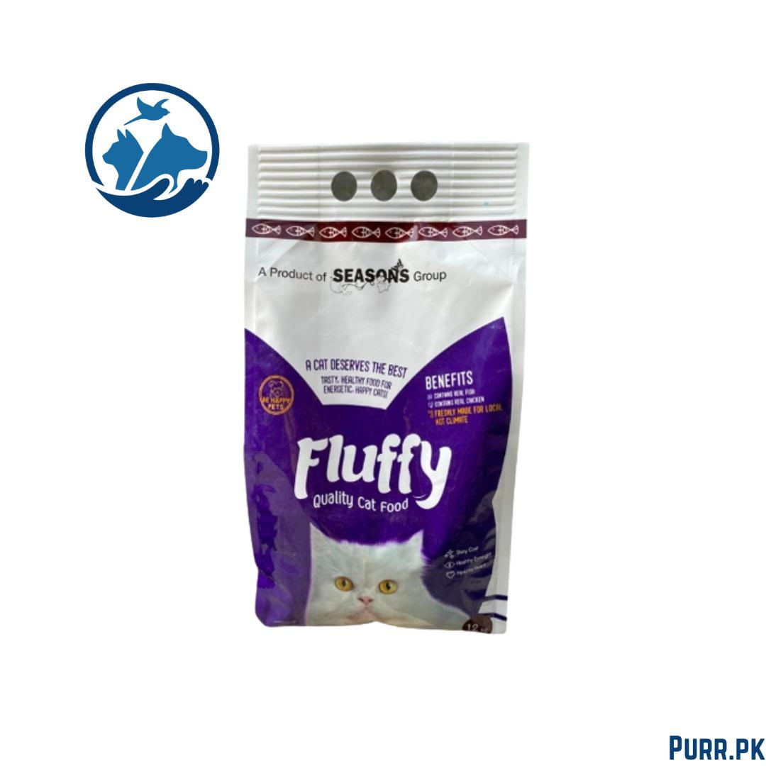 Fluffy Cat Food