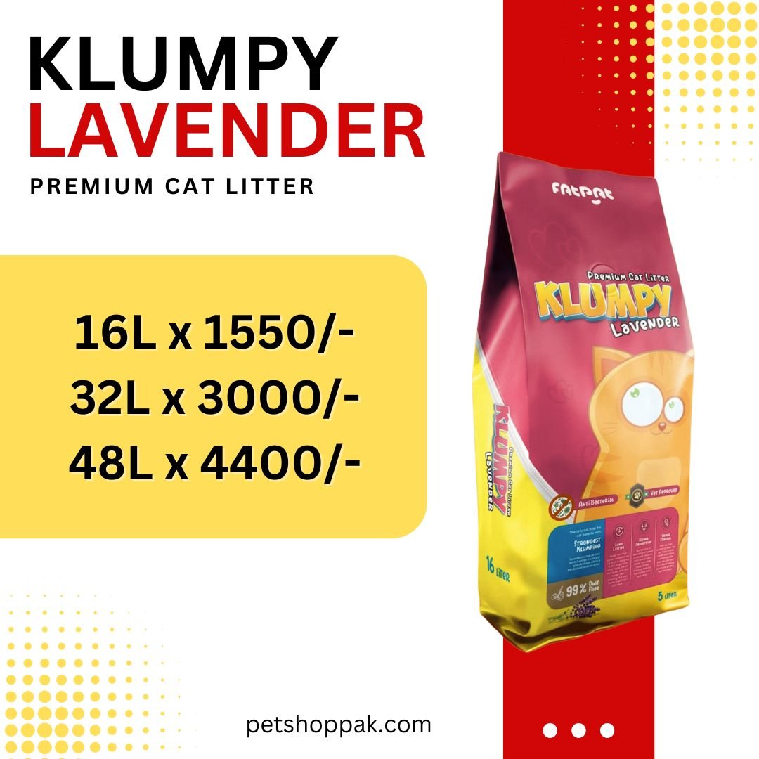 Klumpy Cat Litter Lavender 16L