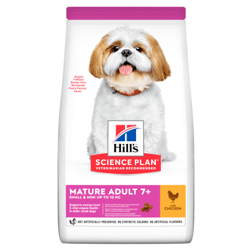 Hills - Science Plan Small & Mini Mature Adult 7+ Dog Food With Chicken (3 KG)
