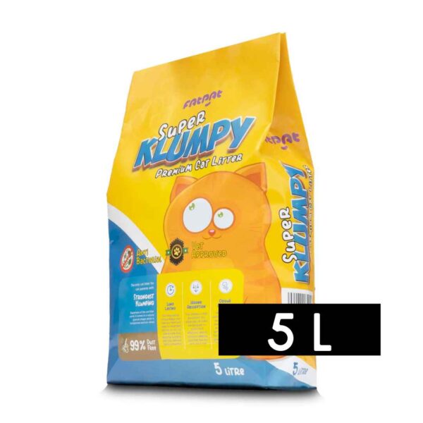 Super Klumpy – Premium Clumping Cat-5Litter