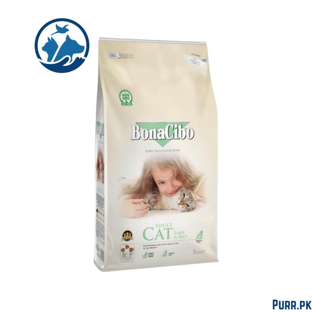 Bonacibo Adult Cat Lamb &amp; Rice Bag