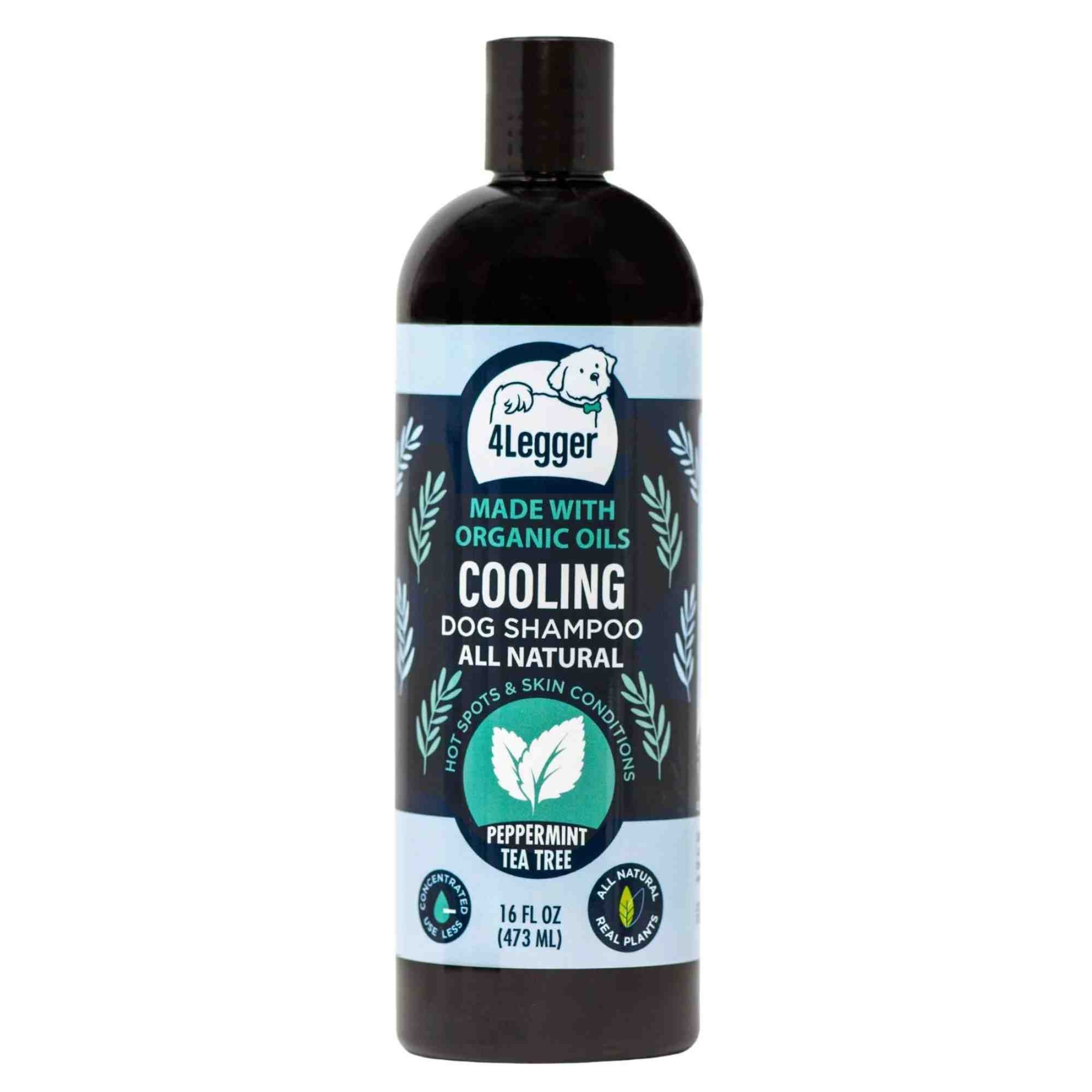 Cooling Organic Peppermint Dog Shampoo