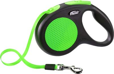 FLEXI NEW NEON TAPE BLK/GRN 5M 25KG