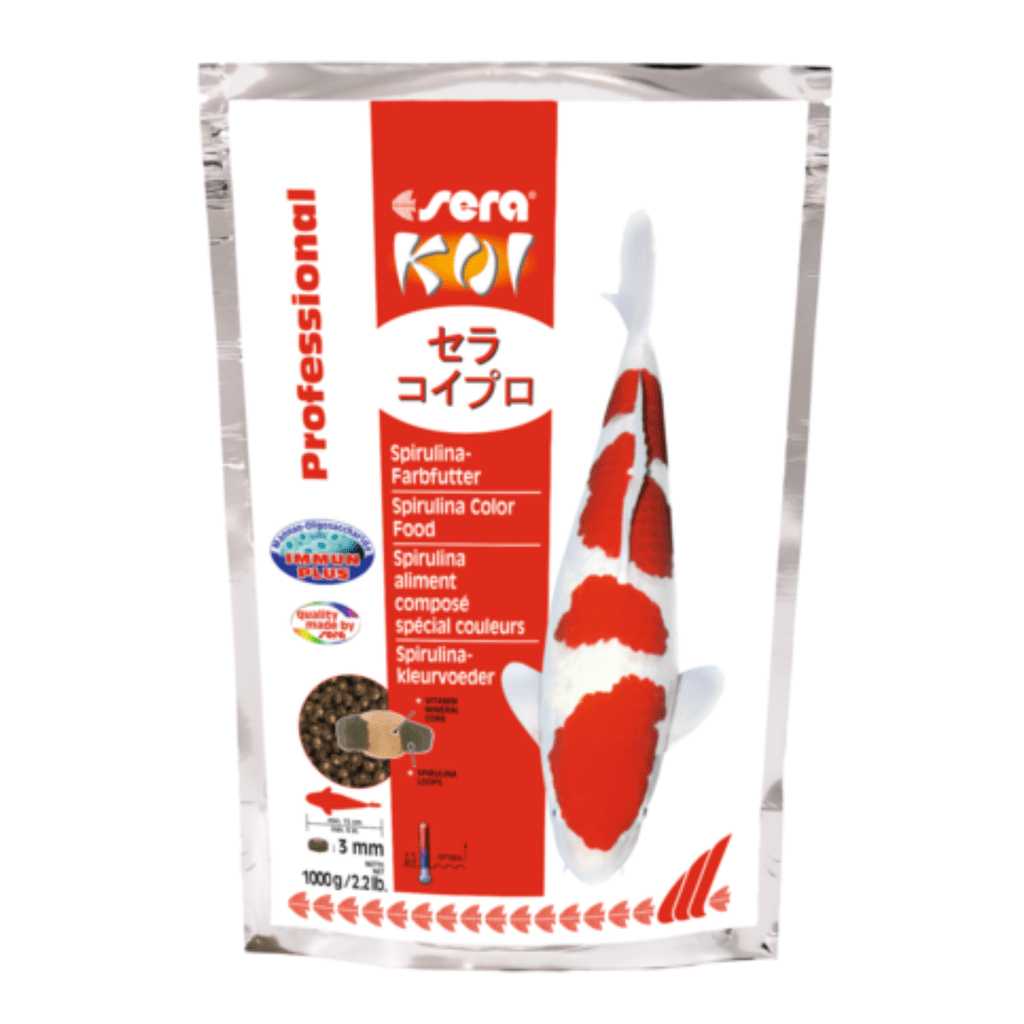 Sera Koi Professional Spirulina Color Food 1000G