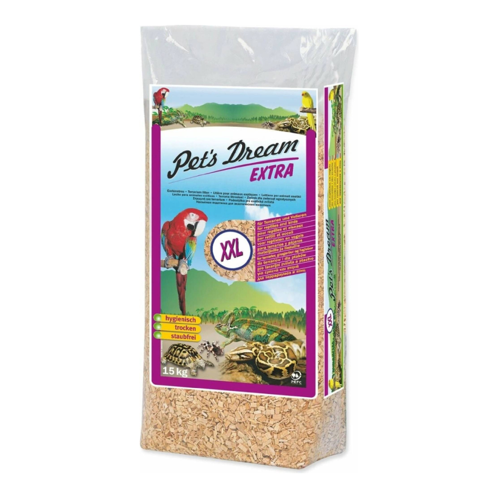 JRS Pet’s Dream Extra XXL-Litter For Birds And Reptiles-15kg (40L)