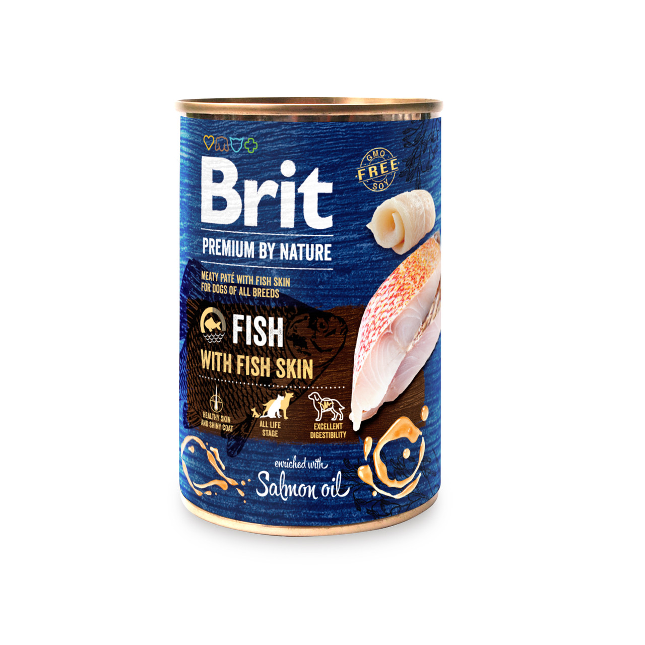 Brit Premium by Nature Fish with Fish Skin 400 g (NP)