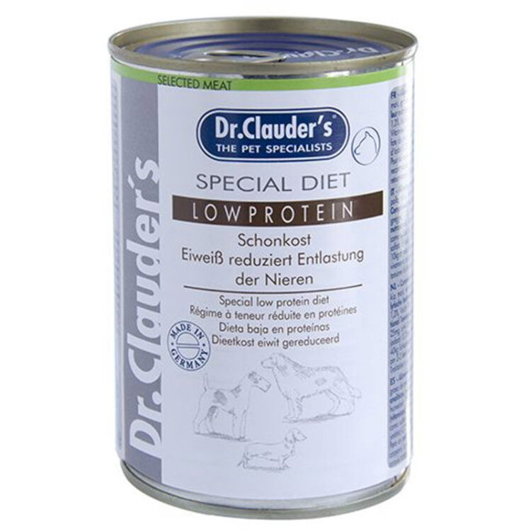 Dr Clauder Diet Dog Special Low Protein Can 400g