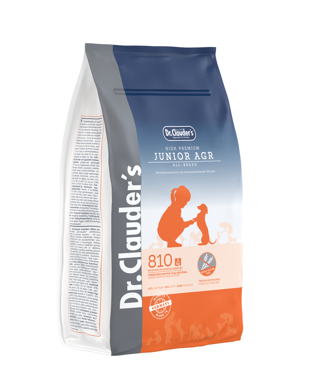 Dr Clauder Dog High Premium Junior All Breed 1Kg