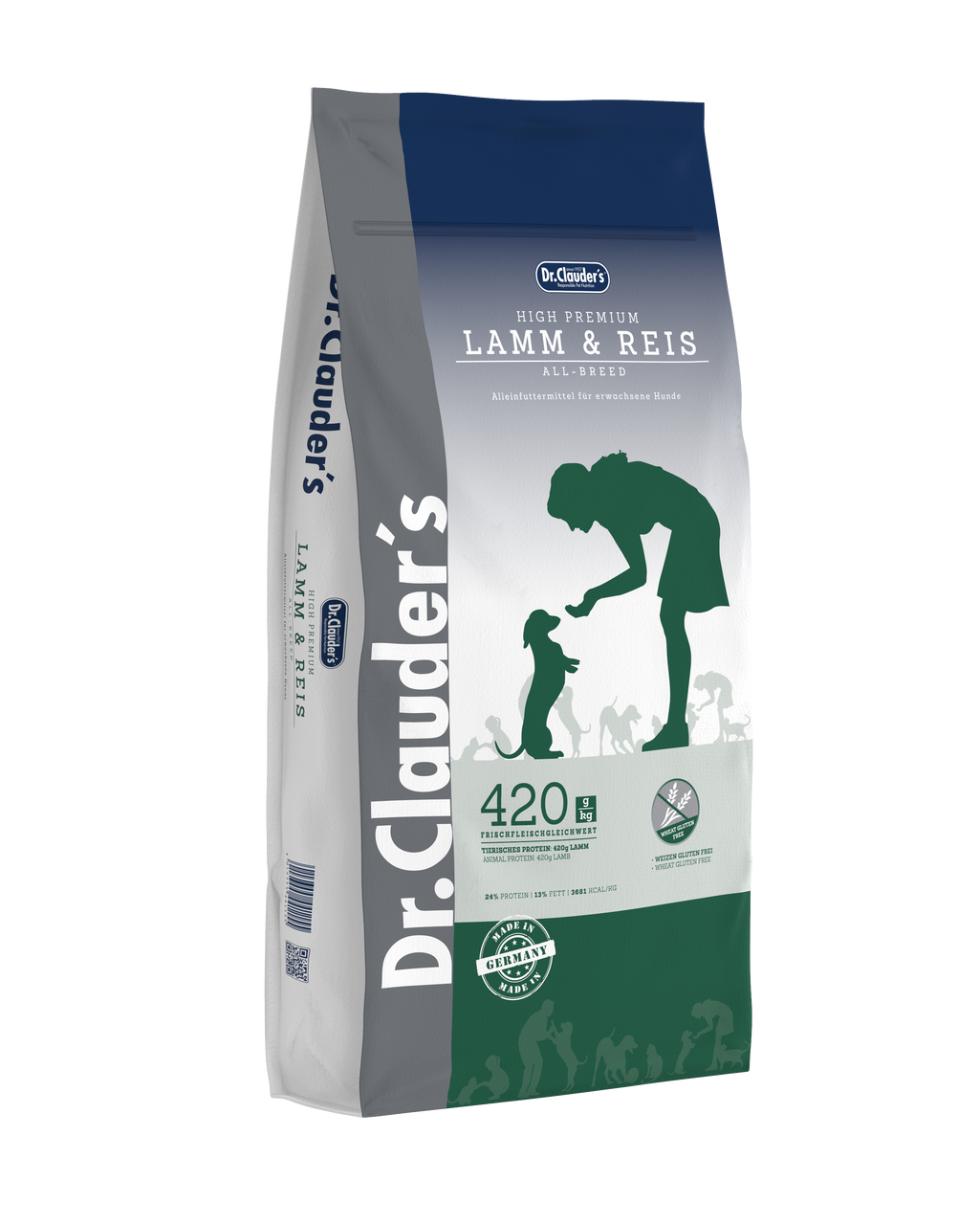 Dr Clauder High Premium Lamb & Rice 15kg For Dogs