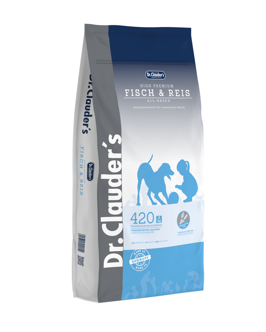 Dr Clauder High Premium Fish & Rice 15kg For Dogs