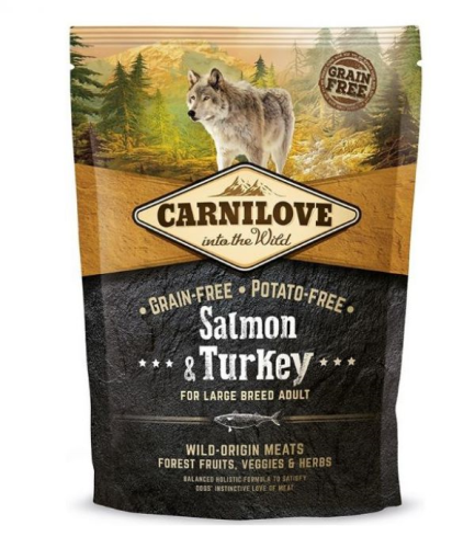 CARNILOVE SAL&TURK LB ADU DOG 1.5KG