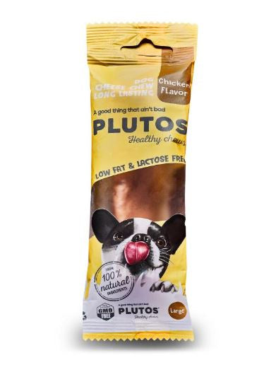 PLUTOS Dog Chew - Chicken - Large