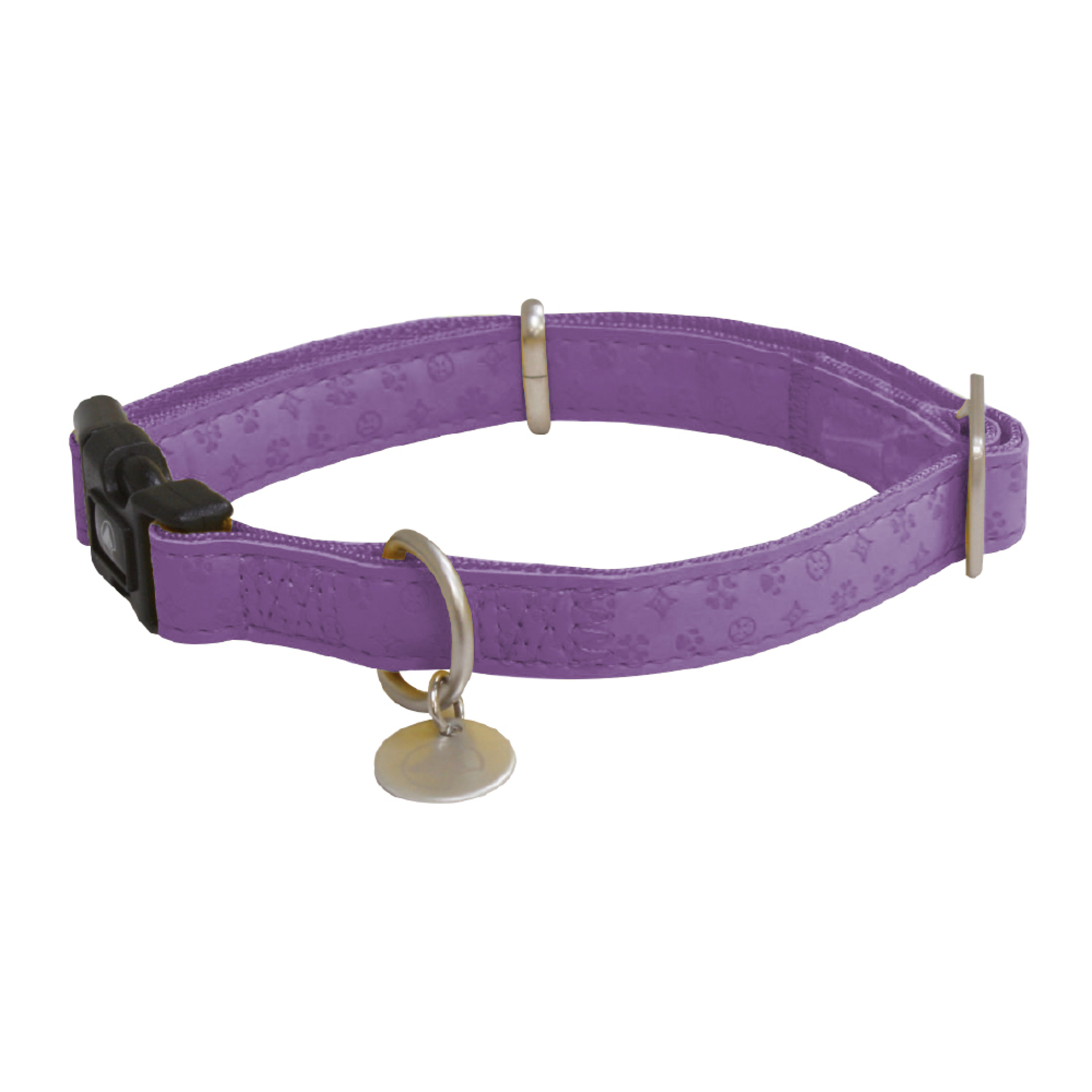 Mylord Leatherette Adjustable Dog Collar
