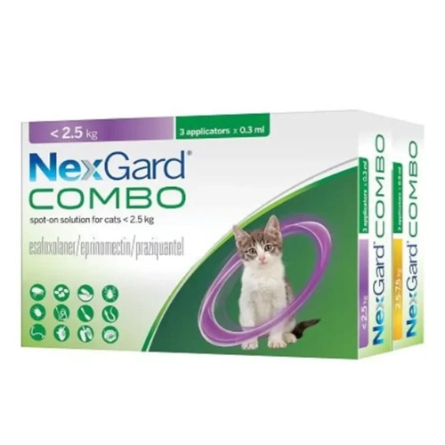 NEXGARD COMBO SPOT ON FOR CATS LESS THAN 2.5KG