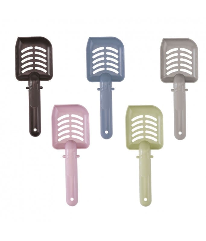 Imac Paletta Litter Scoops For Cats, Assorted Color[Color – Mixed Colours, Dimension – 9 X 23Cm]