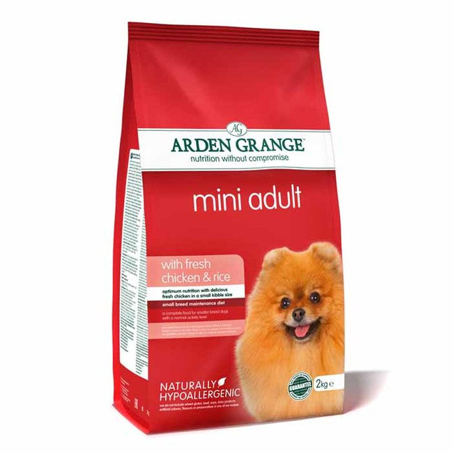 Arden Grange - Mini Adult With Fresh Chicken & Rice - 2 KG