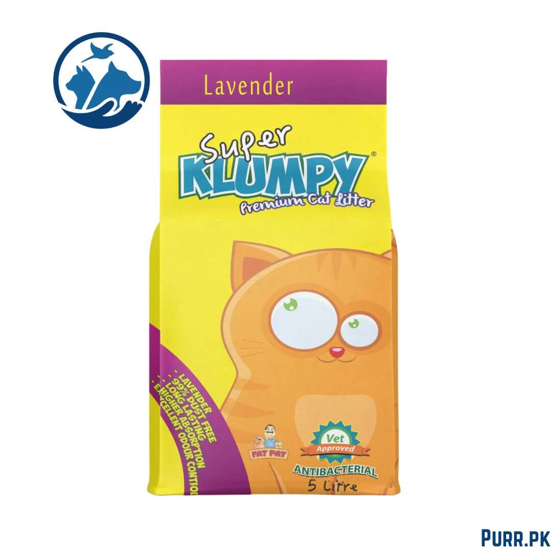Super Klumpy Cat Litter – Lavender