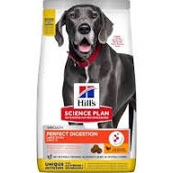 Hill’s Science Plan Perfect Digestion Large Breed Adult 1+ Dog Food With Chicken And Brown Rice (14kg)