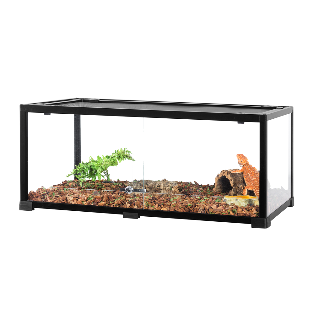 Wacool Knock Down Terrarium Sliding Doors 122x45.7x45.7cm