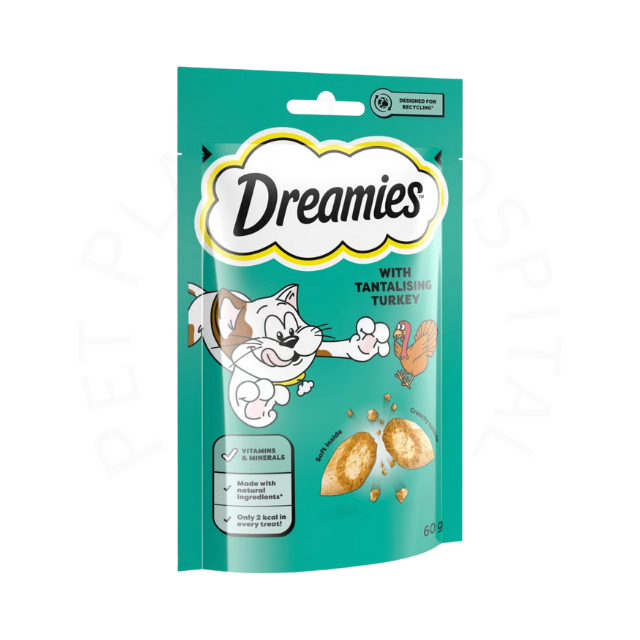 Dreamies Cat Treats Tantalising Turkey