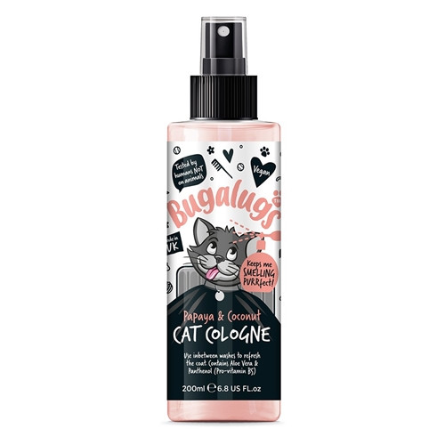 Bugalugs Papaya And Coconut Cat Cologne 200ml (6.8 Fl Oz)