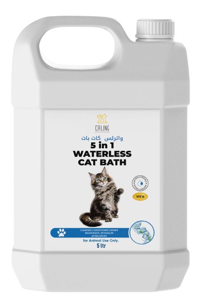 5 in 1 waterless cat bath 5Liter (Dry Shampoo)