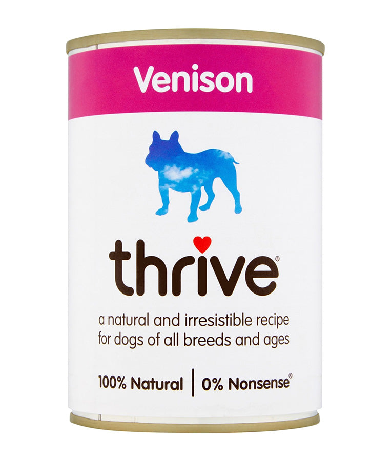 Thrive Complete Venison High Protein Wet Dog Food 400g