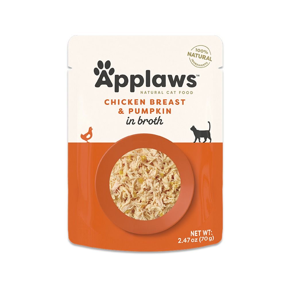 Applaws Chicken with Pumpkin Cat Food Pouches - 70g