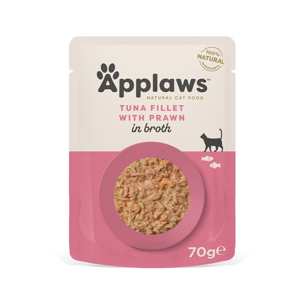 Applaws Tuna with Pacific Prawn Cat Food Pouch - 70g