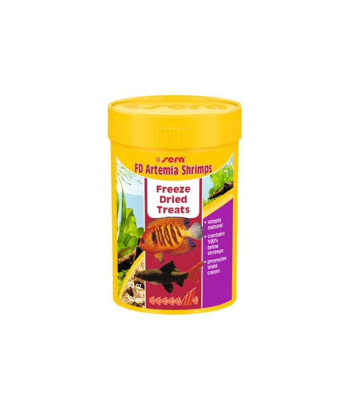Sera FD Artemia Shrimps Nature Freeze Dried Treats
