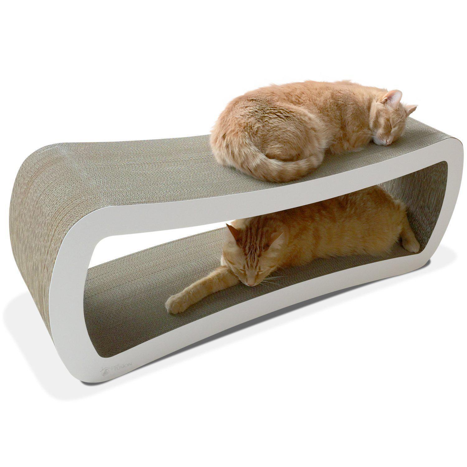 Jumbo Cat Scratcher Lounge (Brown Rim)