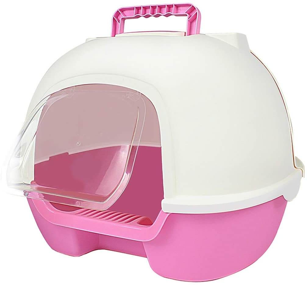 Closed Cat Litter Box large size with Door Design – Pet Toilet