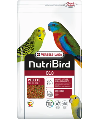 Versele Laga NutriBird B18 Breeding food for budgies and small parakeets