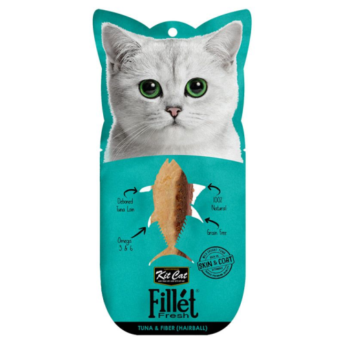 KITCAT FILLET TUNA&FIBER HBALL 30G