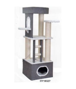 Catry Stylish Scratch Post[Dimension – 60 X 60 X 177Cm]