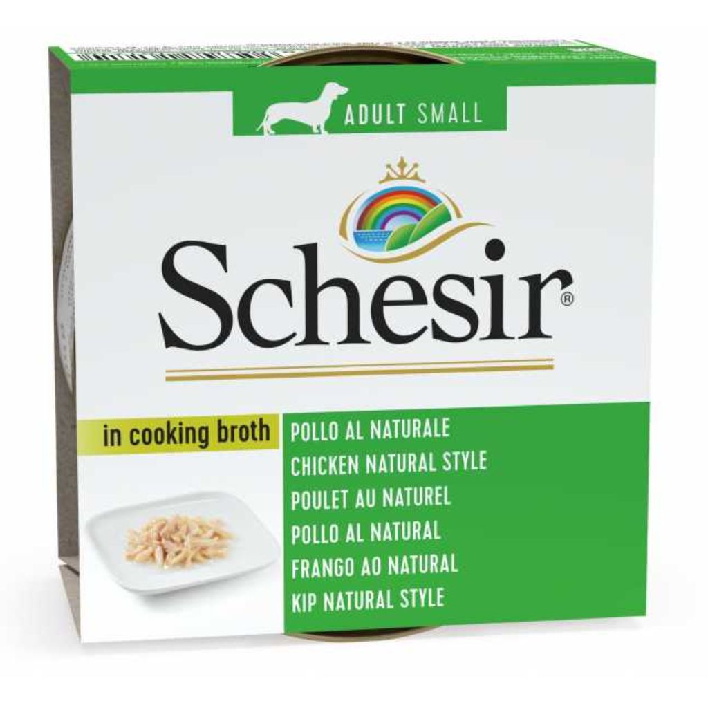 Schesir Can Dog Food – Tasty Chicken Natural Style, 85g, 14pcs
