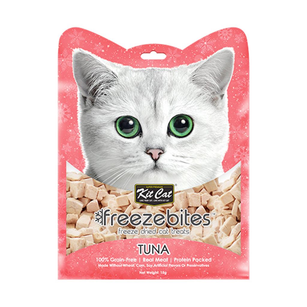 Kit Cat Freezebites Tuna 15g – Natural Single-Ingredient Cat Treats