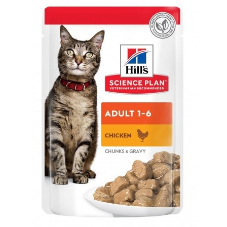 Hills SPF ADULT CHICK POUCH 85GX1