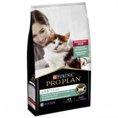 Pro Plan - LiveClear Kitten Sterilized Turkey for Kittens - 1.4Kg
