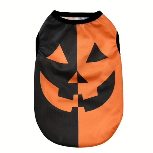 Halloween-Themed Breathable Dog Vest