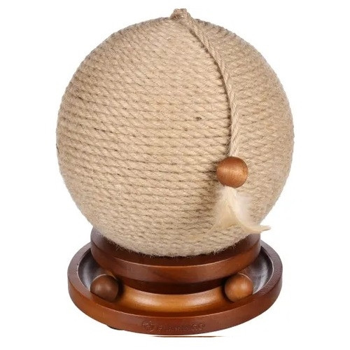 SCRATCHING BALL WITH BALL TRACK ISABELLA M DIAMETER 21CM