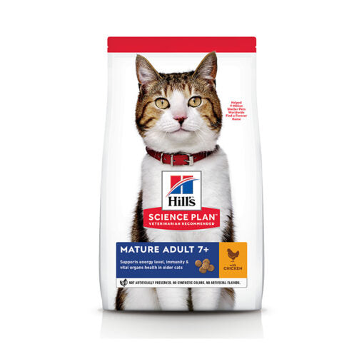 Hill's Science Plan Mature Adult 7+ Cat Food with Chicken
