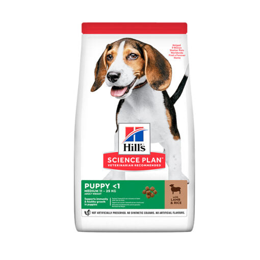 Hill's Science Plan Medium Puppy Food with Lamb&rice