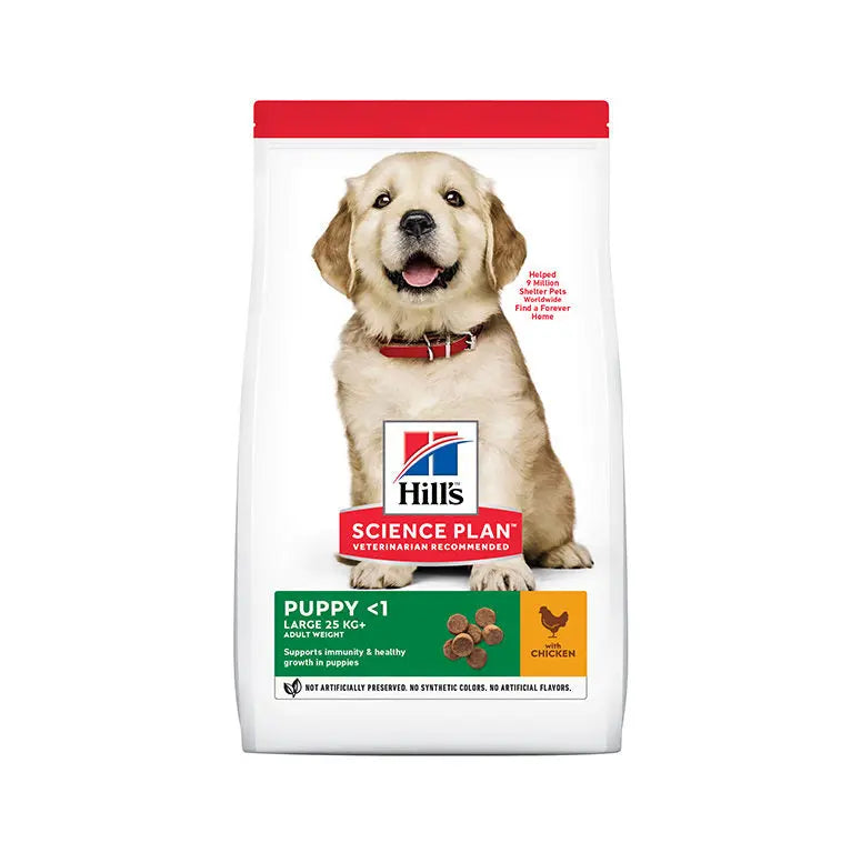 HILL'S SCIENCE PLAN LARGE BREED PUPPY FOOD WITH CHICKEN