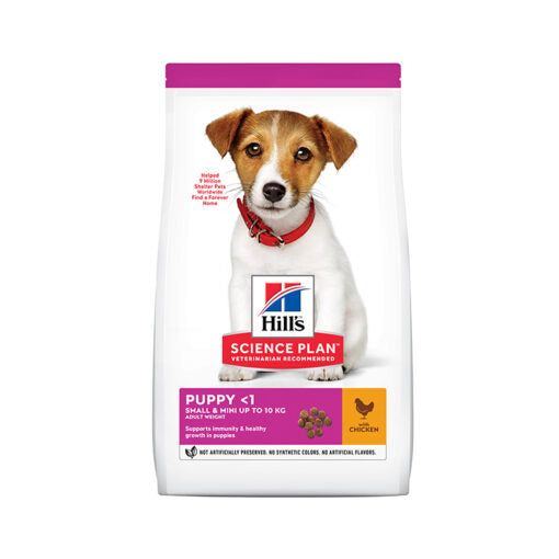 Hill's Science Plan Small & Mini Puppy Food with Chicken