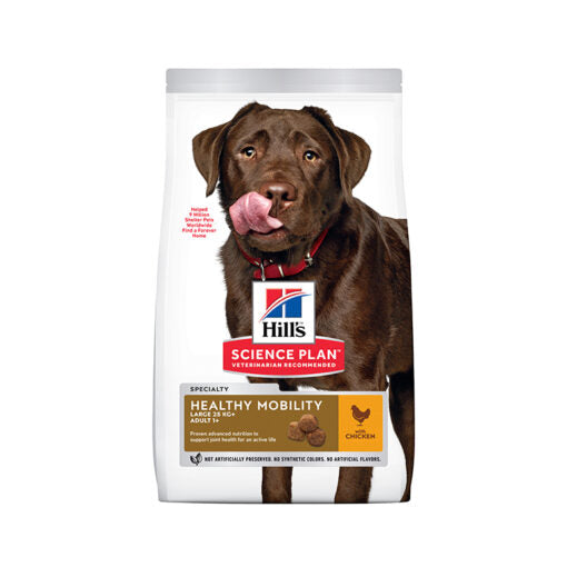 Hill's Science Plan Healthy Mobility Large Breed Adult Dog Food With Chicken (14kg)