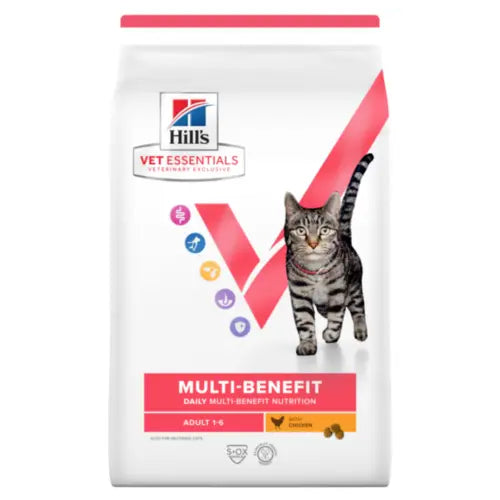 Hill's Vet Essentials Multi-Benefit Adult Dry Cat Food Chicken