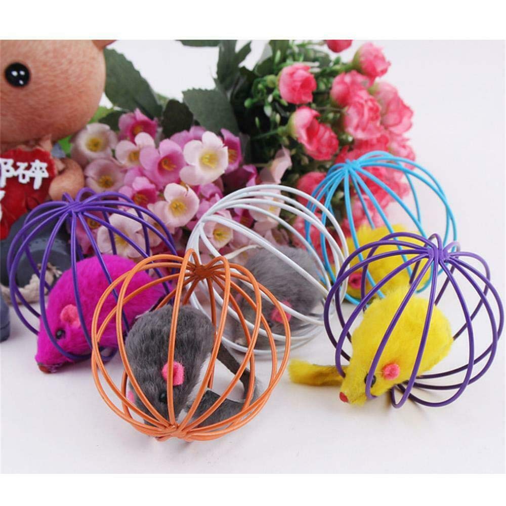 CAT CAGE MOUSE BALL