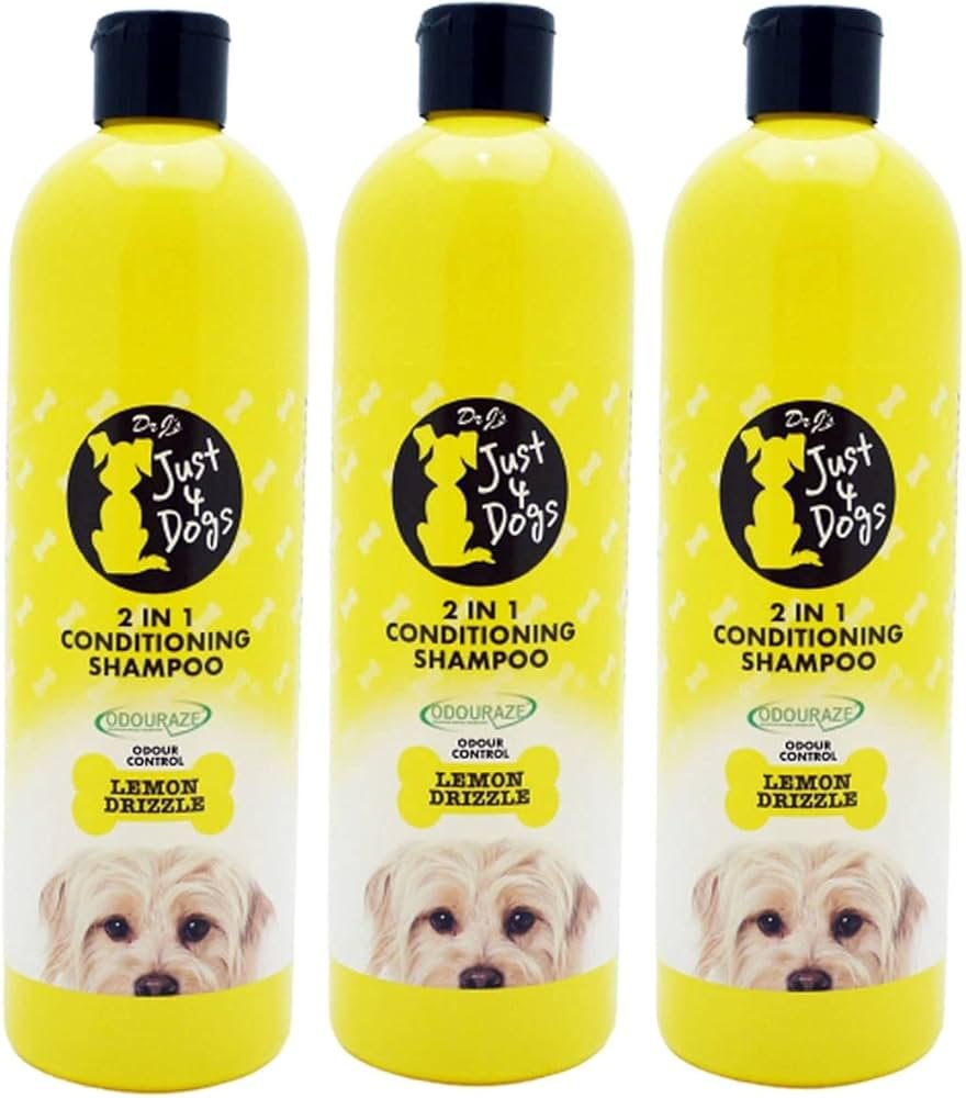 Just4Dogs 2-In-1 Conditioning Shampoo for Dogs 500ml