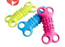 Teether Toy Bone Shape With Holes